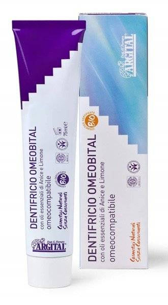 Argital Wybielająca pasta do zębów z olejkiem anyżowym i cytrynowym 75 ml