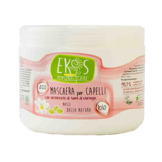 Ekos Maska do włosów z hydrolizowanymi proteinami nasion moringa 500 ml