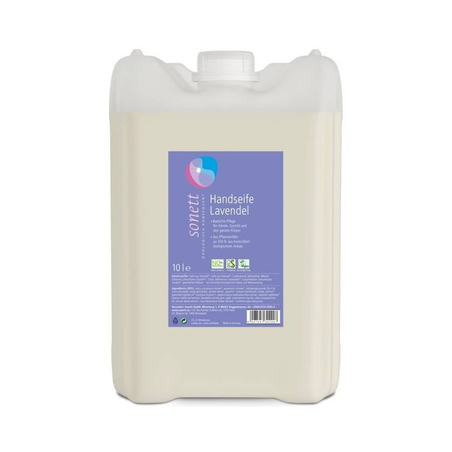 Sonett Ekologiczne mydło w płynie do rąk lawenda uzupełnienie 10 l